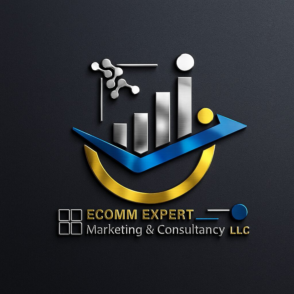 ecom logo 3d